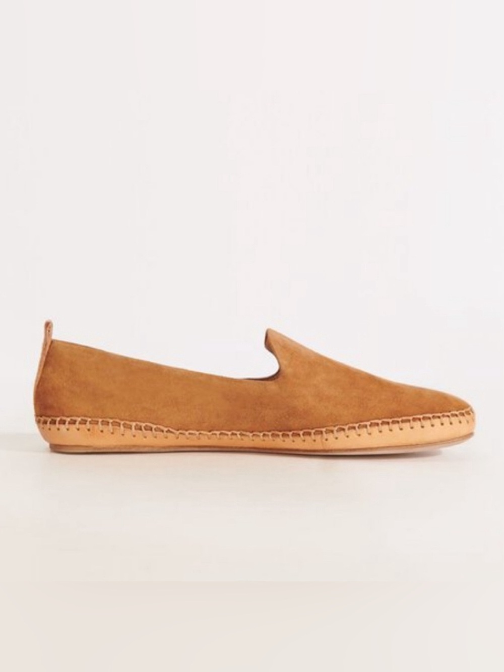 Veronica Beard Jaide Suede Moccasin Loafer in Pecan Size 9.5M